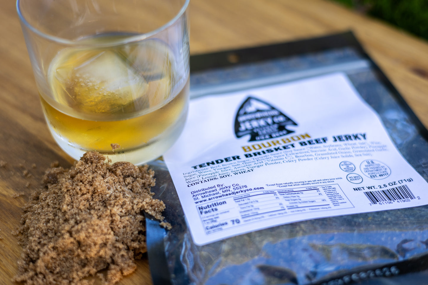 Bourbon Brisket Jerky