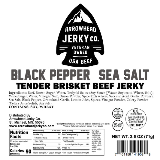 Black Pepper Sea Salt